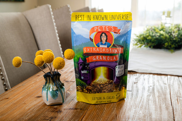 Pete's Extraordinary Granola With Lemon Cacao