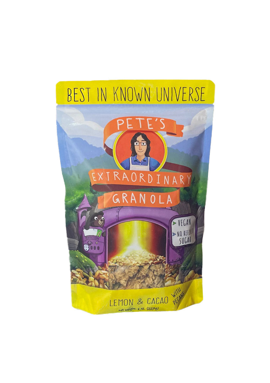 Pete's Extraordinary Granola Lemon & Cacao with Pecans