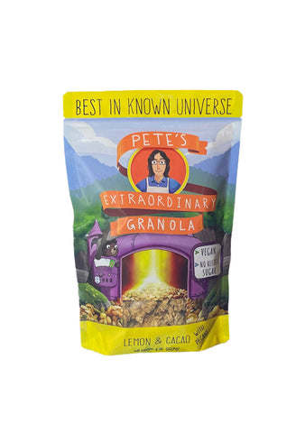 Pete's Extraordinary Granola With Lemon Cacao 8 oz